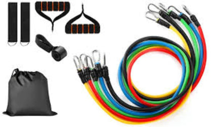 11pc resistance band set