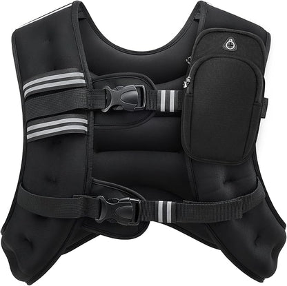 20lb weighted vest with cellphone case